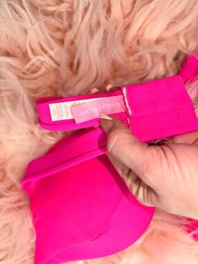 Victoria's Secret Neon Pink Padded Bikini Top